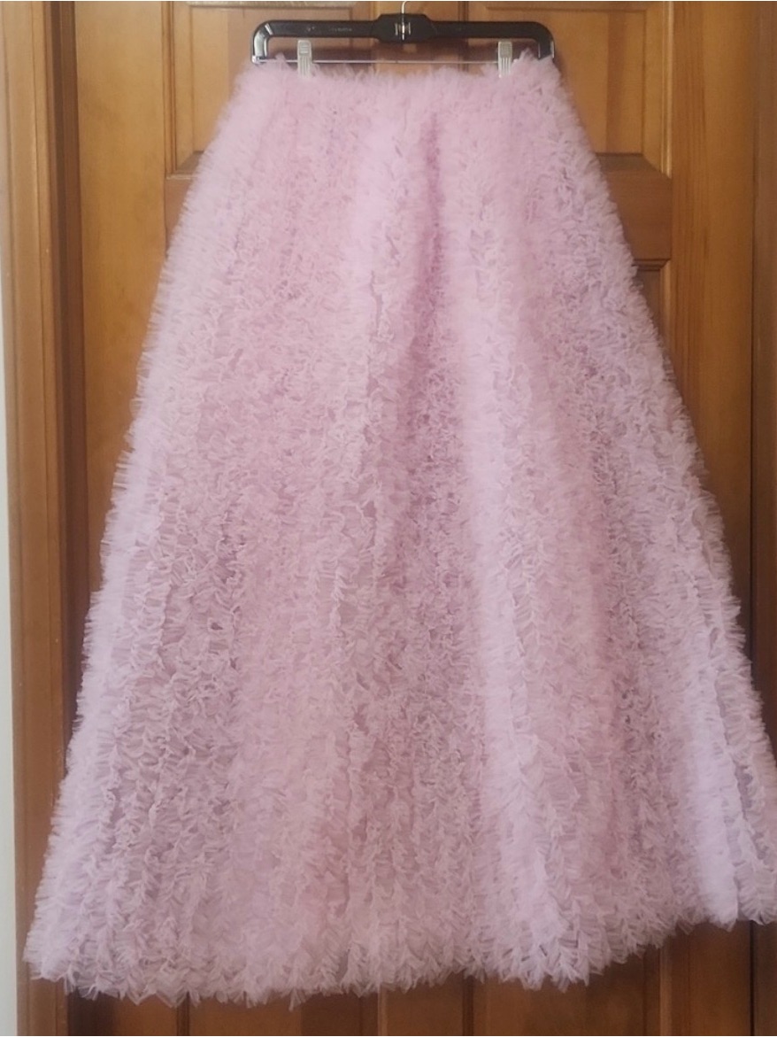 Puffy Bubblegum Pink Cloud Dress Or Skirt In Soft Tulle — image 5 of 8